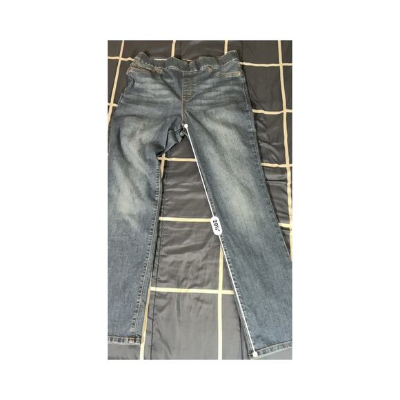 Kim Rogers Women's Size 12 Tummy Control Pull On Medium Dark Wash Jeans - Picture 5 of 9